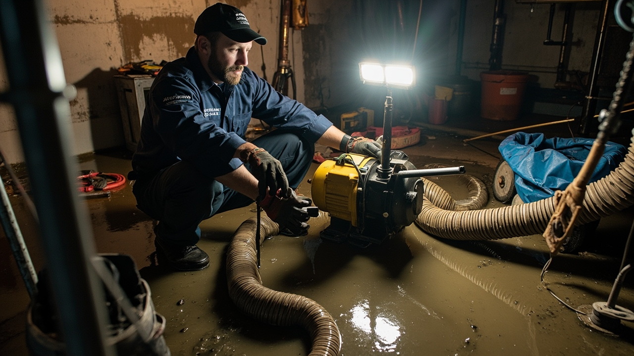 How Professional Basement Flooding Pump-Out Stops the Damage