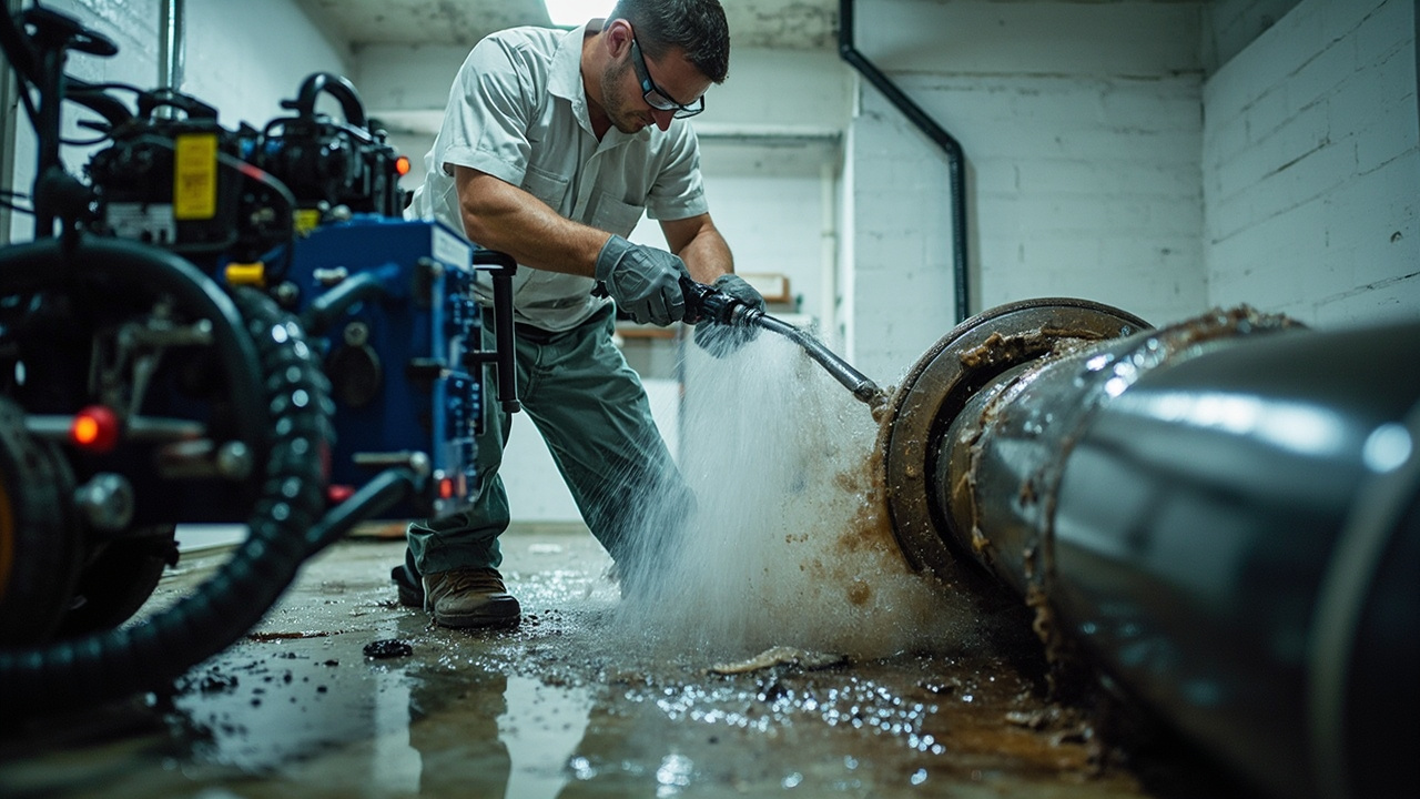 Commercial Hydro Jetting Services in Kansas City – Industrial-Grade Line Clearing That Keeps Your Business Running