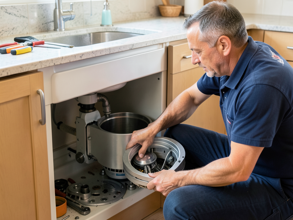 Get your jammed garbage disposal fixed or replaced