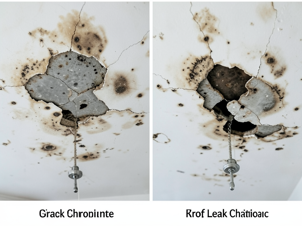 How to find the source of a mysterious water spot on your Leawood ceiling