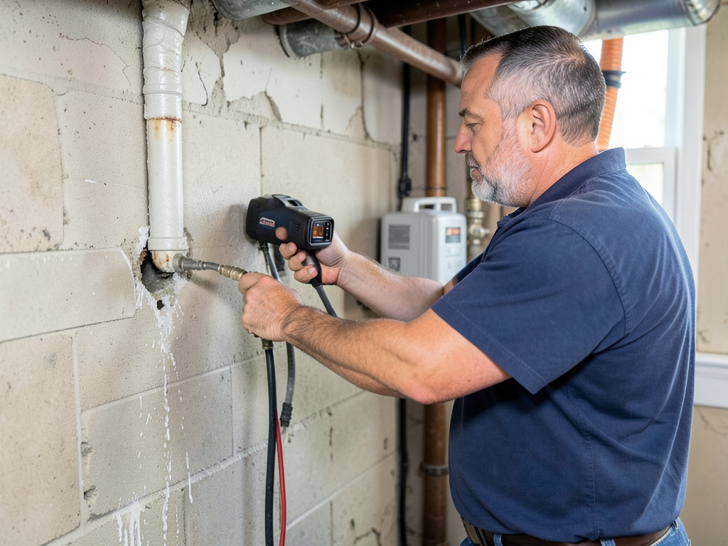 How to safely thaw a frozen pipe in your belton ba