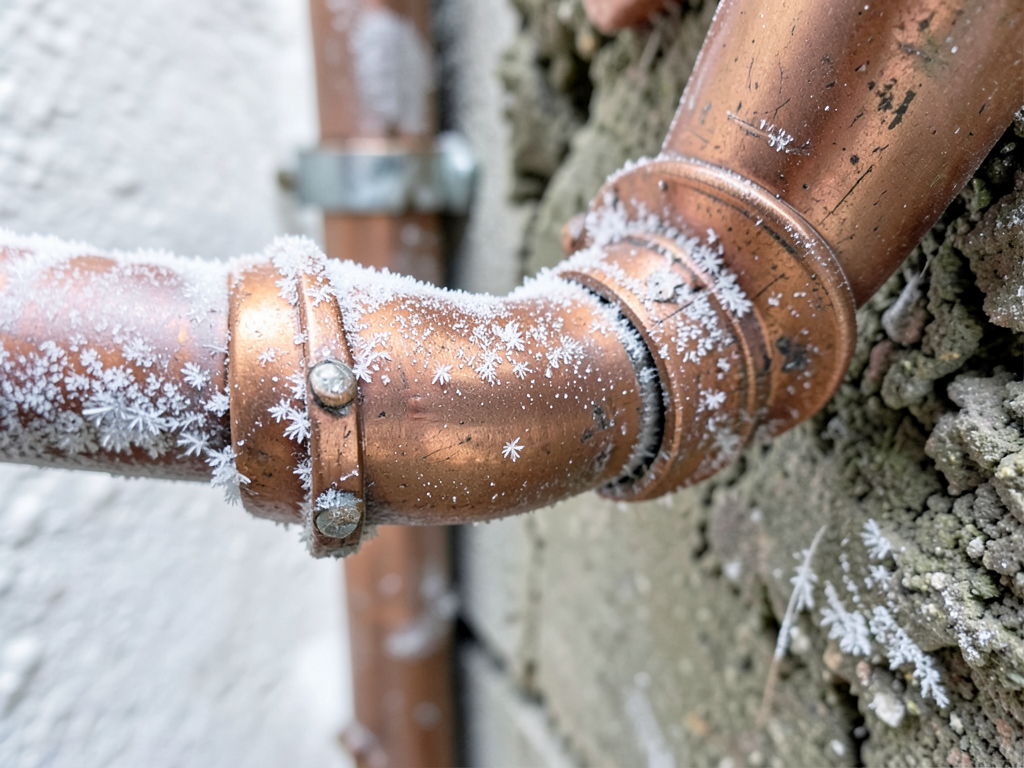 How to safely thaw a frozen pipe in your Belton basement without causing a flood